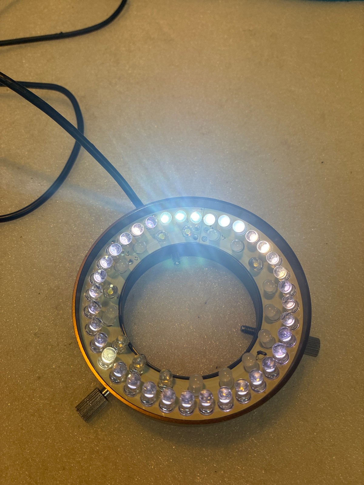 🔥 LED Ring Light for Stereo Microscope with LED Power Supply Controller