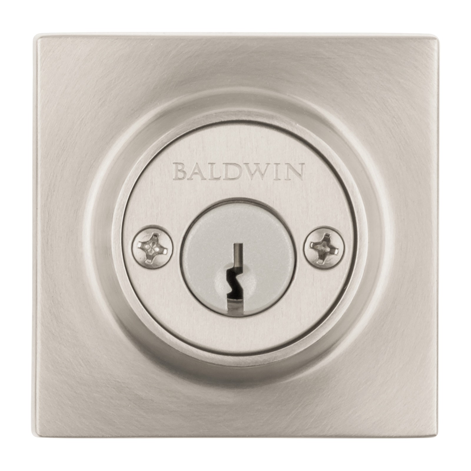 Baldwin DC.CSD Contemporary Square Standard C Keyway Double - Black