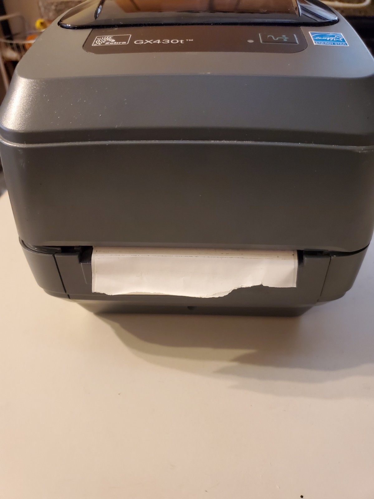 ZEBRA GX430t THERMAL BARCODE LABEL PRINTER .
