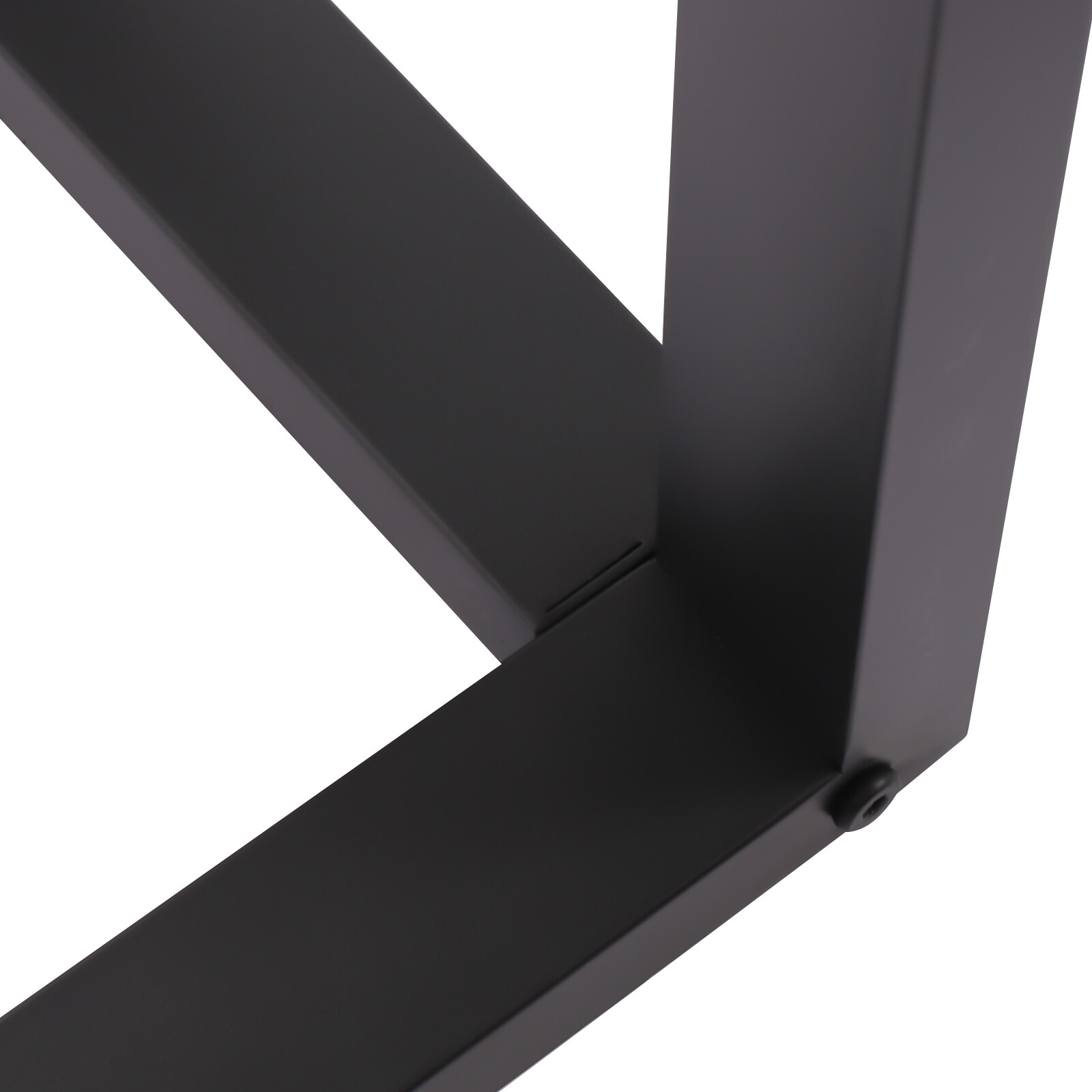 35 Inch Industrial Table Leg Metal V-shape Frame Leg 2pcs for Coffee Table/Bench