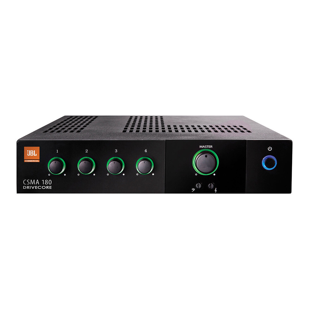JBL CSMA 180 Commercial Series Mixer Amplifier 80 Watts 70V 100V OPEN BOX