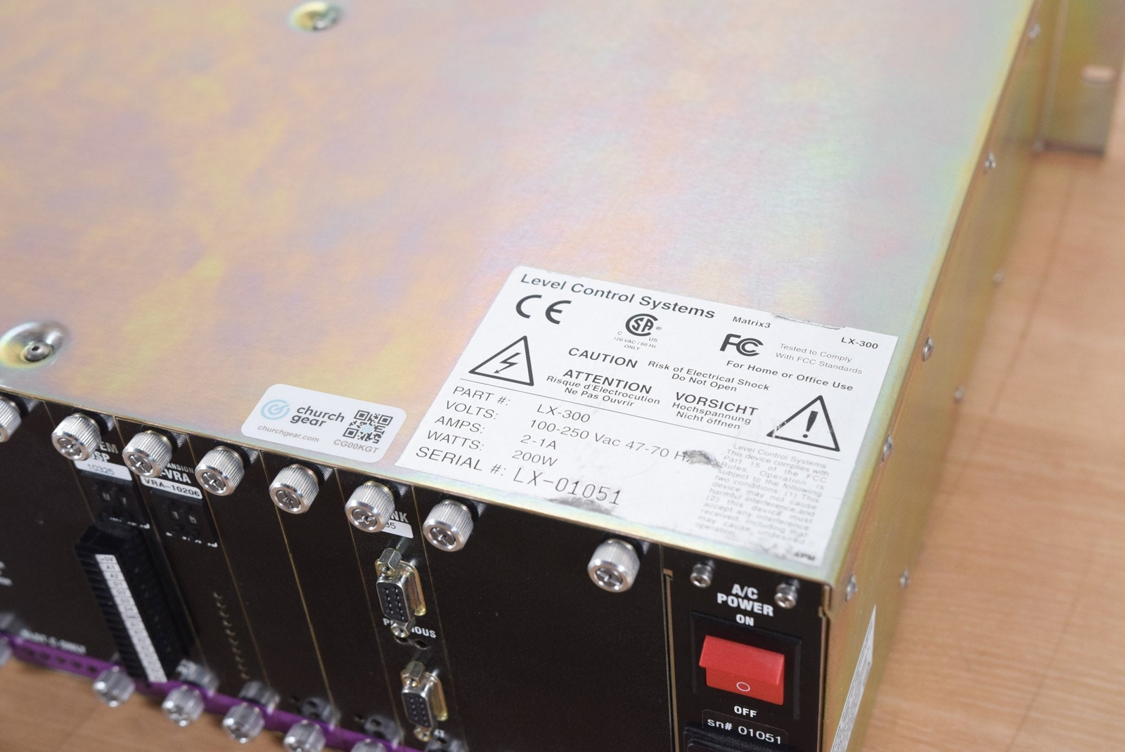 LCS Matrix3 LX-300 Audio Engine CG00KGT
