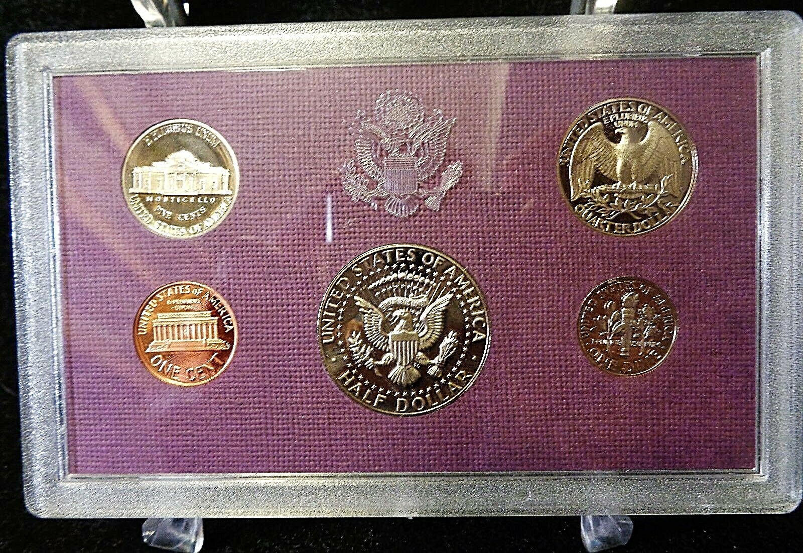 1987-S U.S. Mint Proof Set With Box And COA