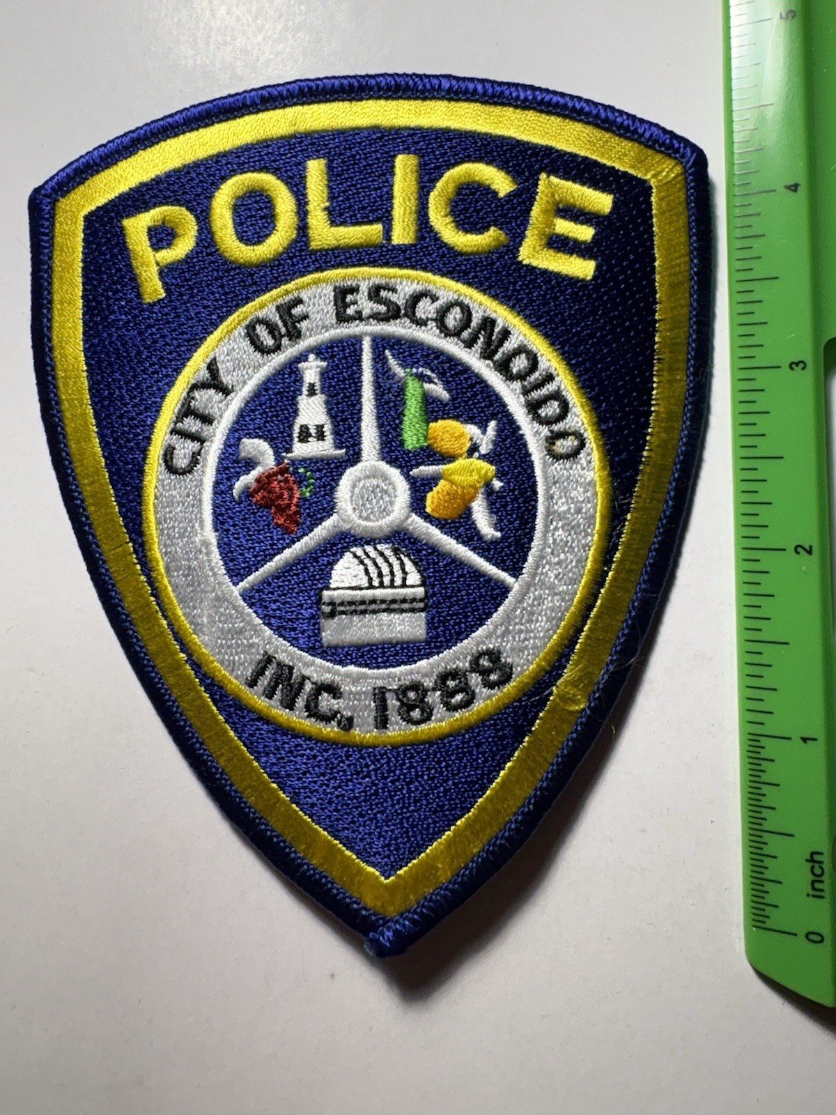Escondido California Police Patch