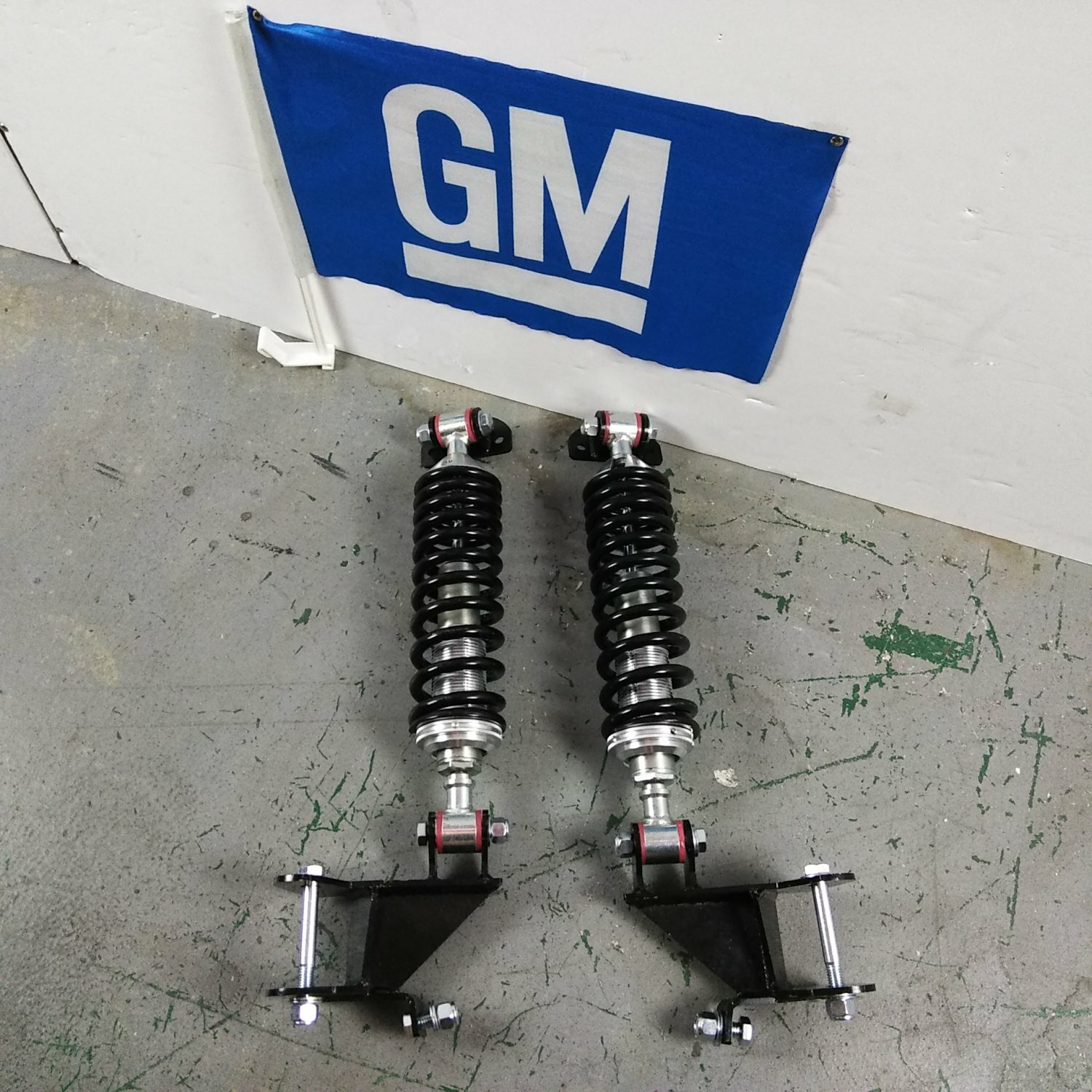 64-72 GM A-Body 300lb Adjustable Rear Coilover Conversion Kit w/ Shock Mount GTO