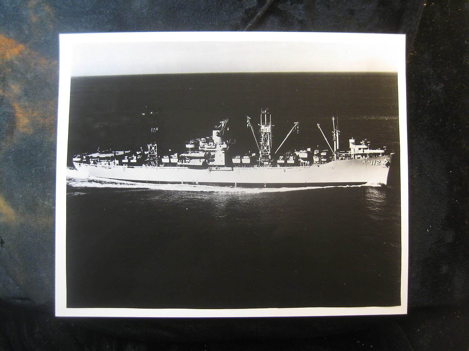 Vintage US Navy 8 x 10 Press Photo USS Tulare AITA-112 Pacific Fleet 1963 353