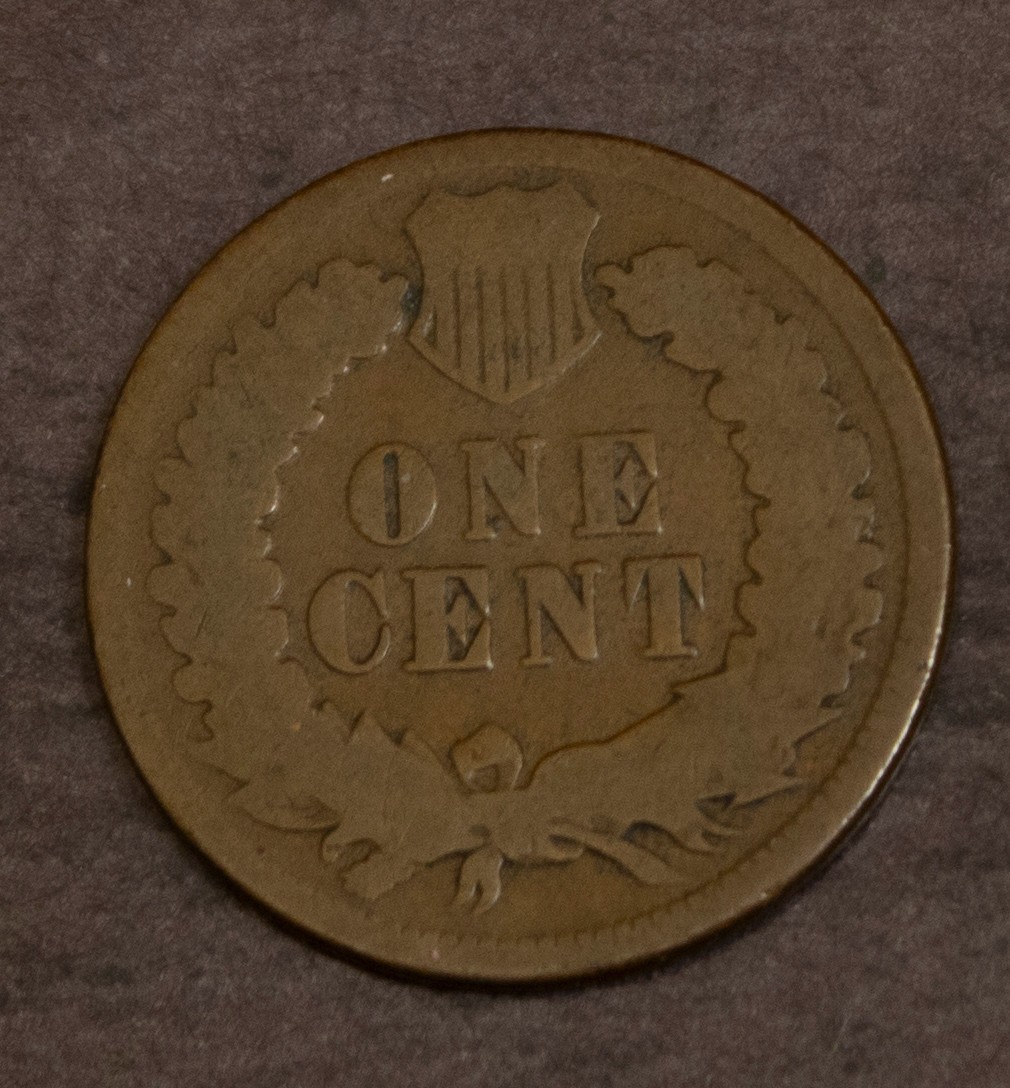 1875 Indian Cent Good..........Lot F 1088