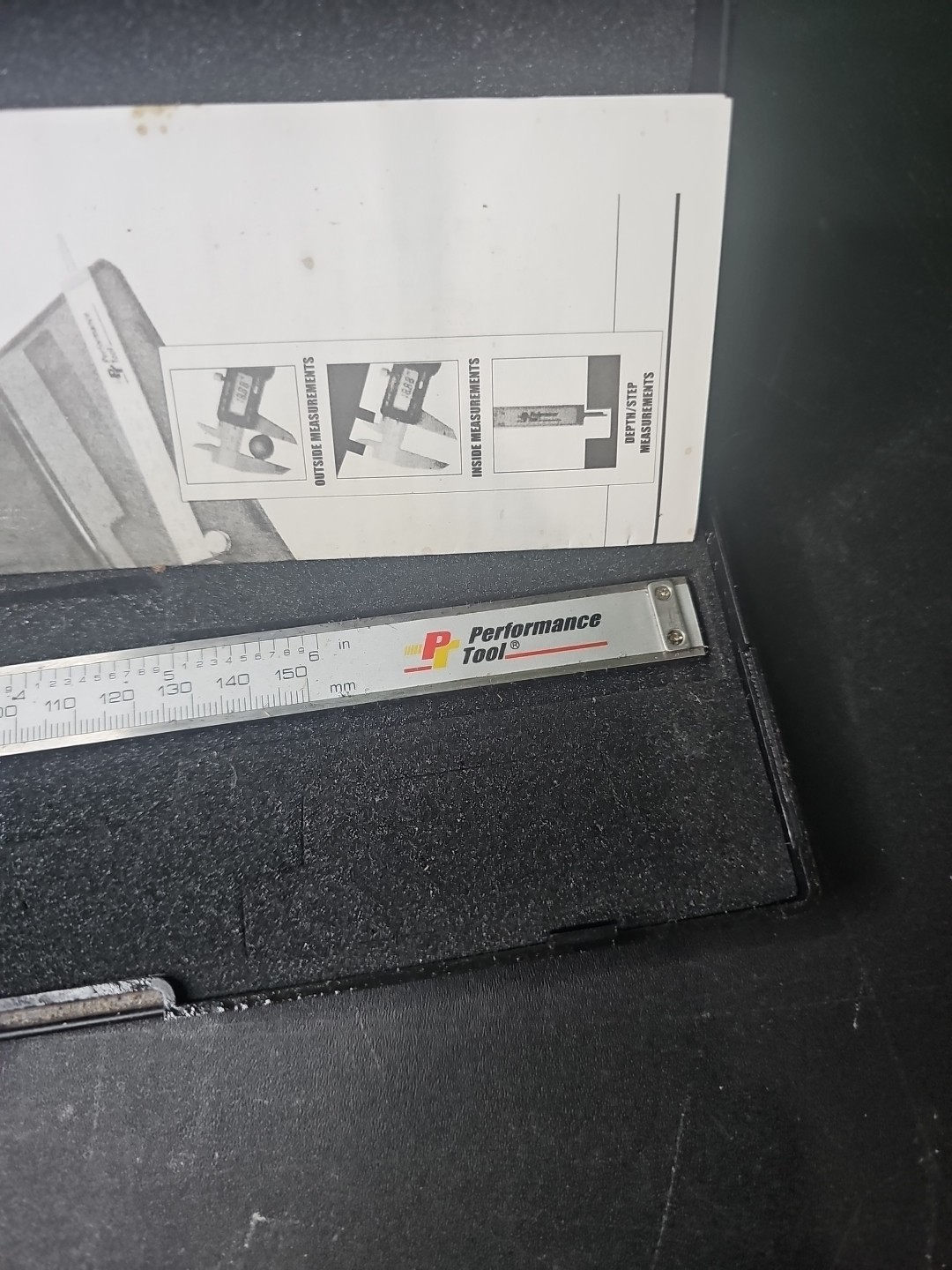 Performance Tools W80152 Digital Caliper with Case