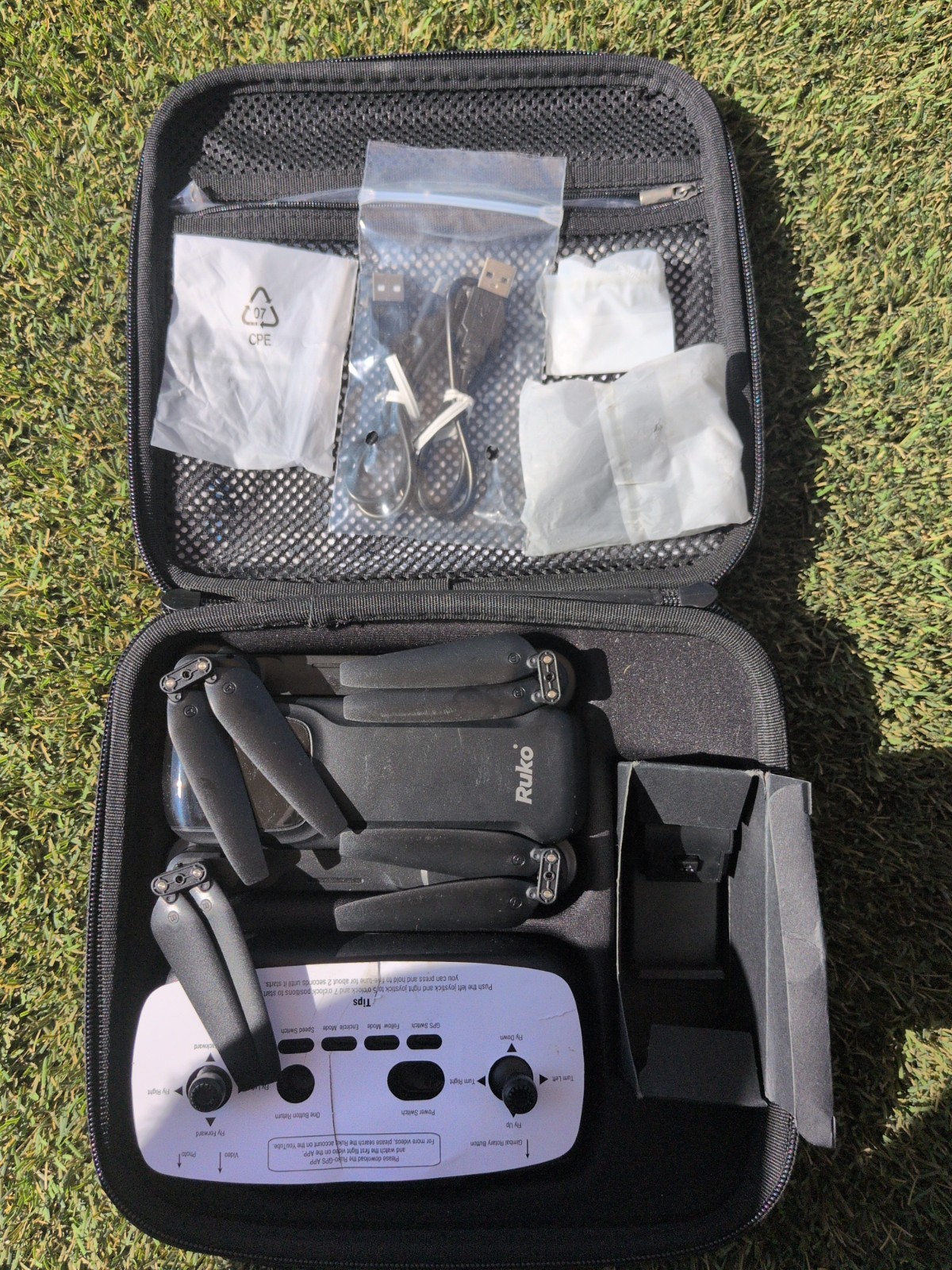 [for parts]Ruko U11 GPS Drone with 4K Camera without Batteries RU88