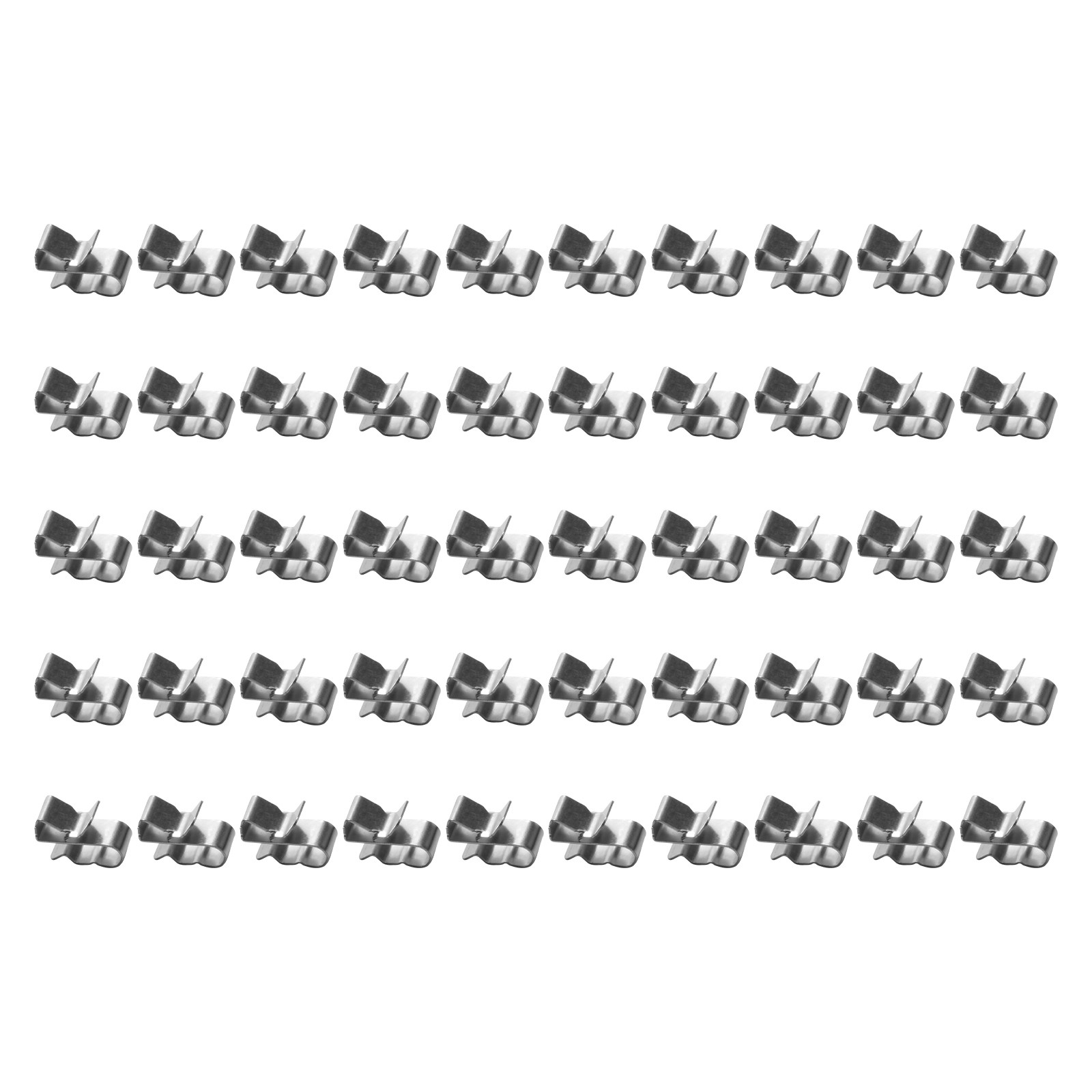 Solar PV Cable Clip 50 Pcs 304 Stainless Steel Cable Manager for Solar Array