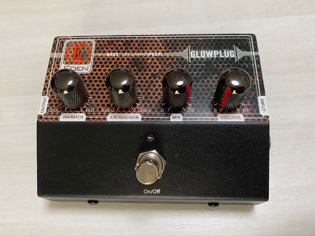 EDEN Glowplug Bass Effect Pedal Multi-Sound Used