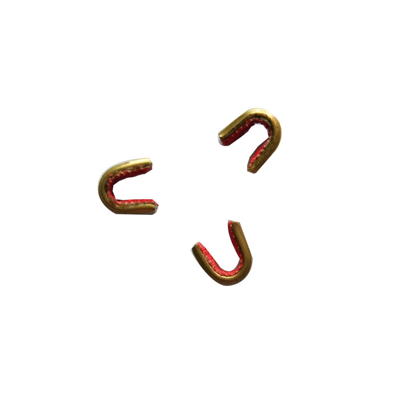 6X Archery String Nocking Points Brass Nock Buckle Clips Bow String Protecter