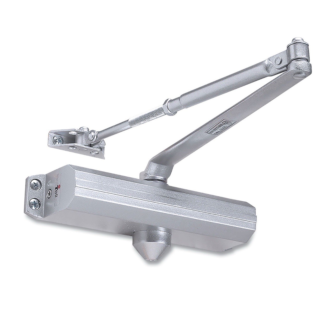 Tell Commercial Door Closer 600 Series Size 1-4 Heavy Duty Aluminum