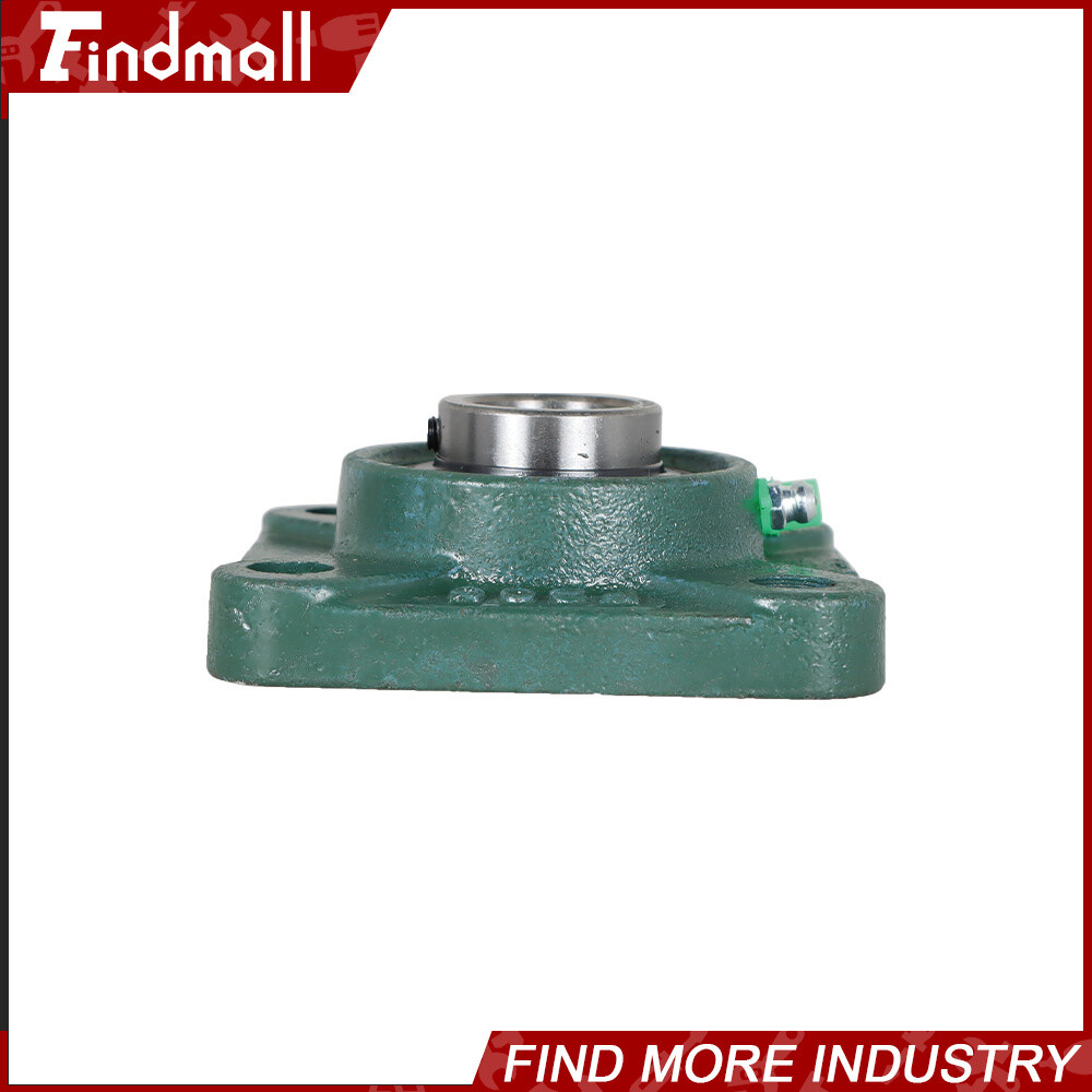 4 PCS UCF205-16 Solid Base Pillow Block Flange Bearing 1" Bore 4 Bolt