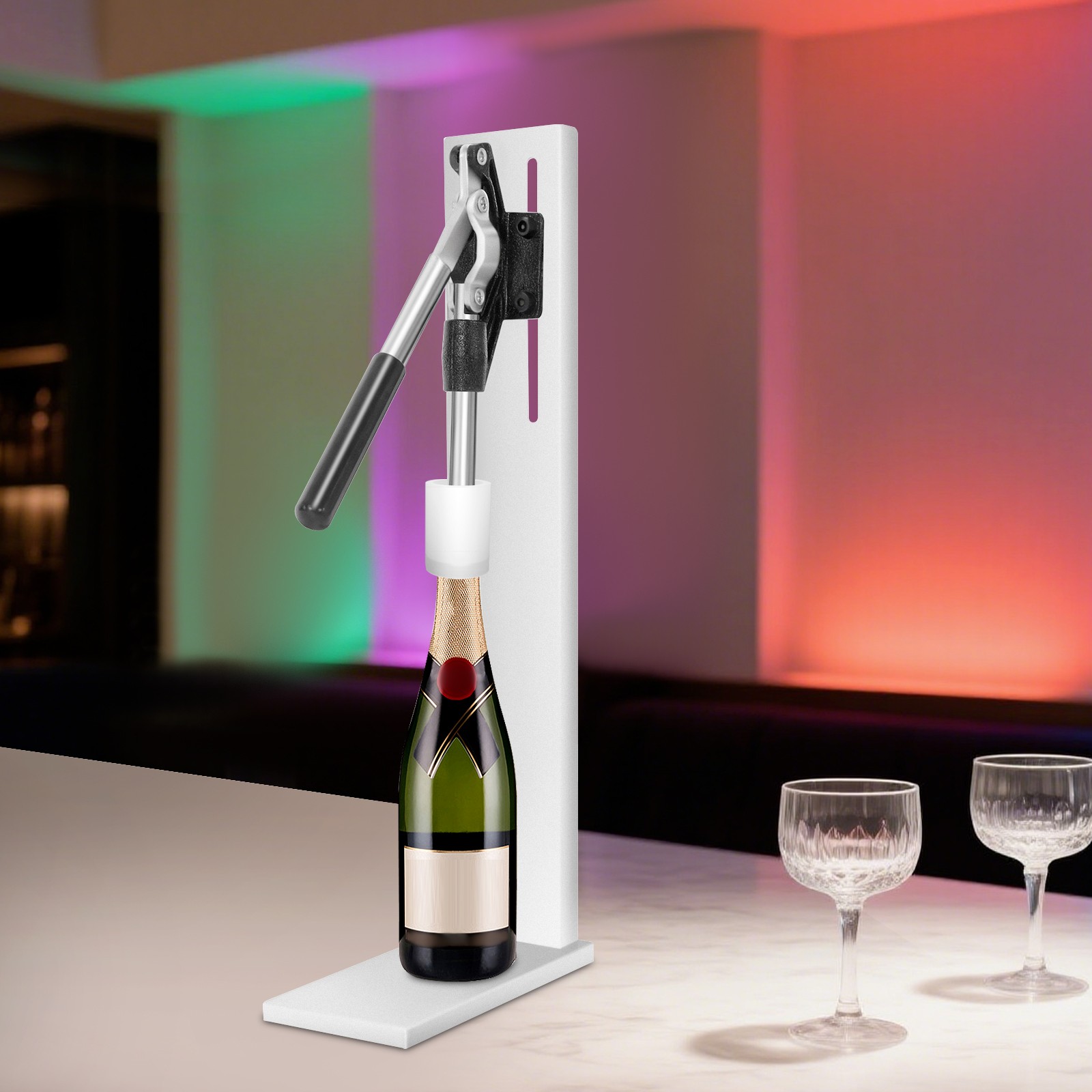 Hand Pressure Manual Corker Cork Wine Bottle Corking Inserting Stopper Stainless