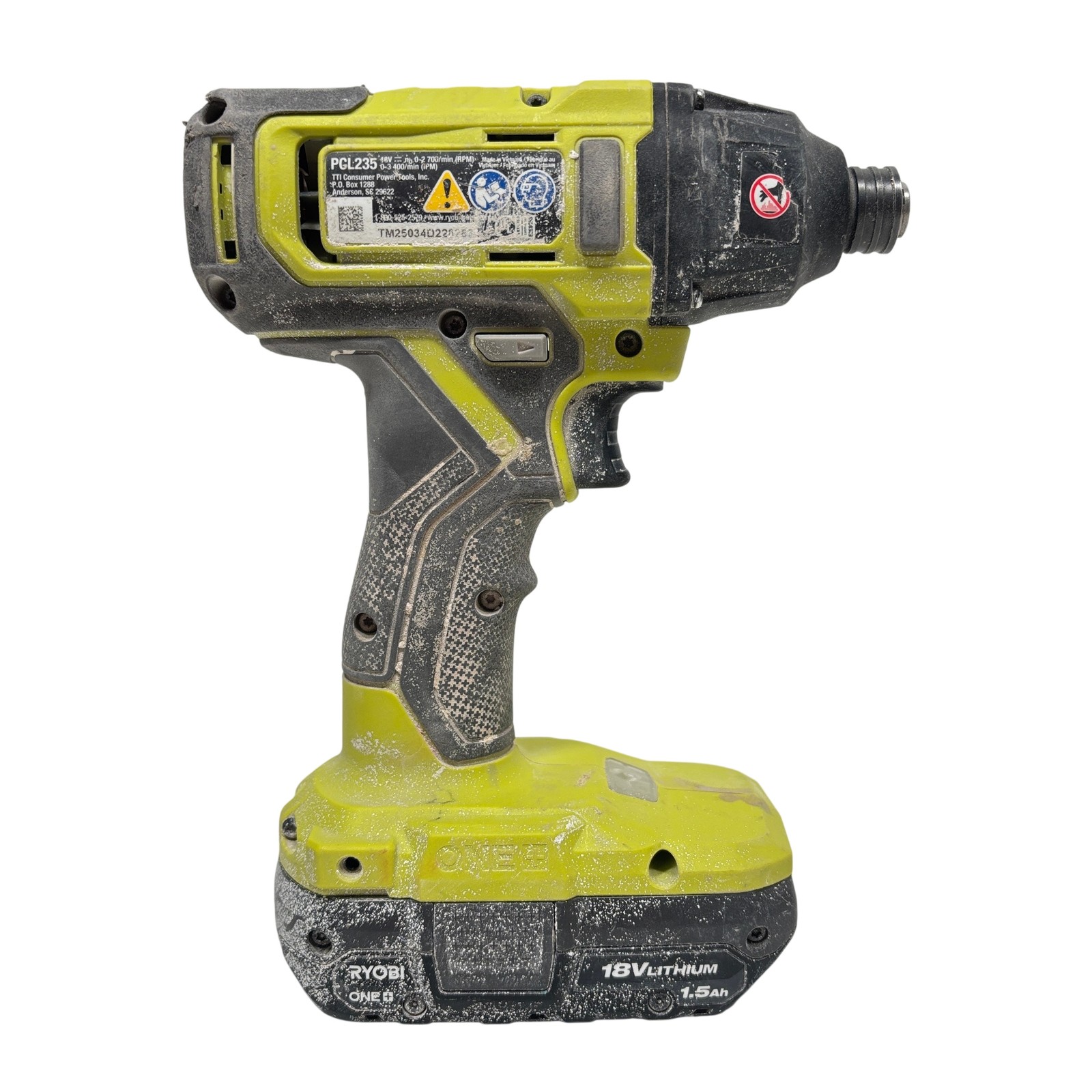 Ryobi PCL1200K2 ONE+ 18V Lithium Ion Cordless 2 Tool Combo Kit