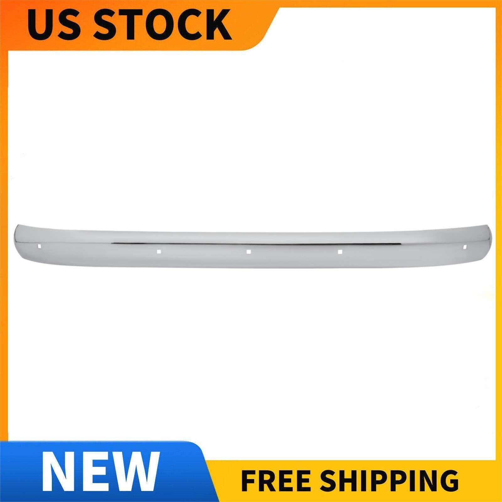 Chrome Steel Rear Bumper Face Bar For Chevrolet Chevy & GMC Truck 1947-1955