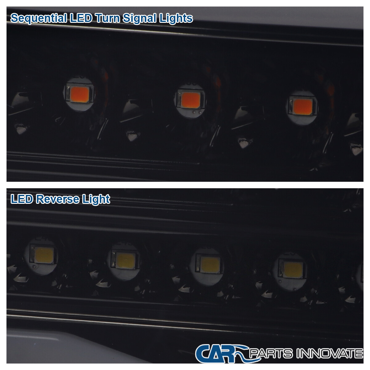 For Smoke 2008-2014 Subaru Impreza WRX Hatchback LED Sequential Tube Tail Lights