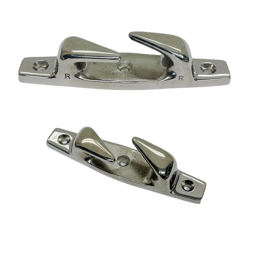4-1/2" Anchoring Cleats Right Stainless Steel Fair for Marine Boat Yacht 2 Pcs