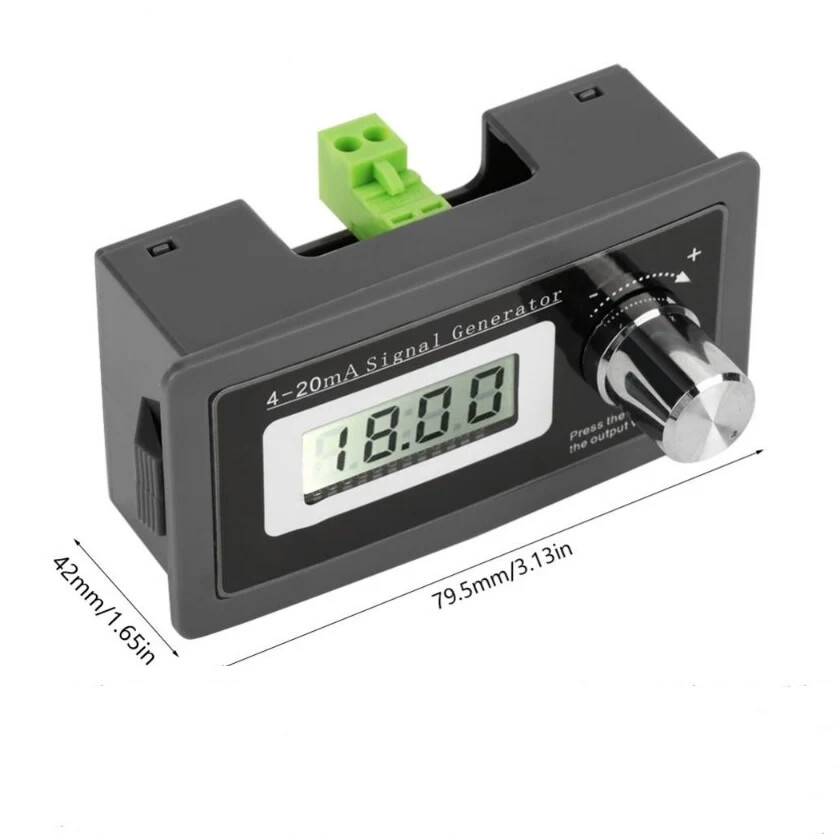 0.01 Precision Two-wire 4-20mA Current Loop Signal Generator PLC Instrument