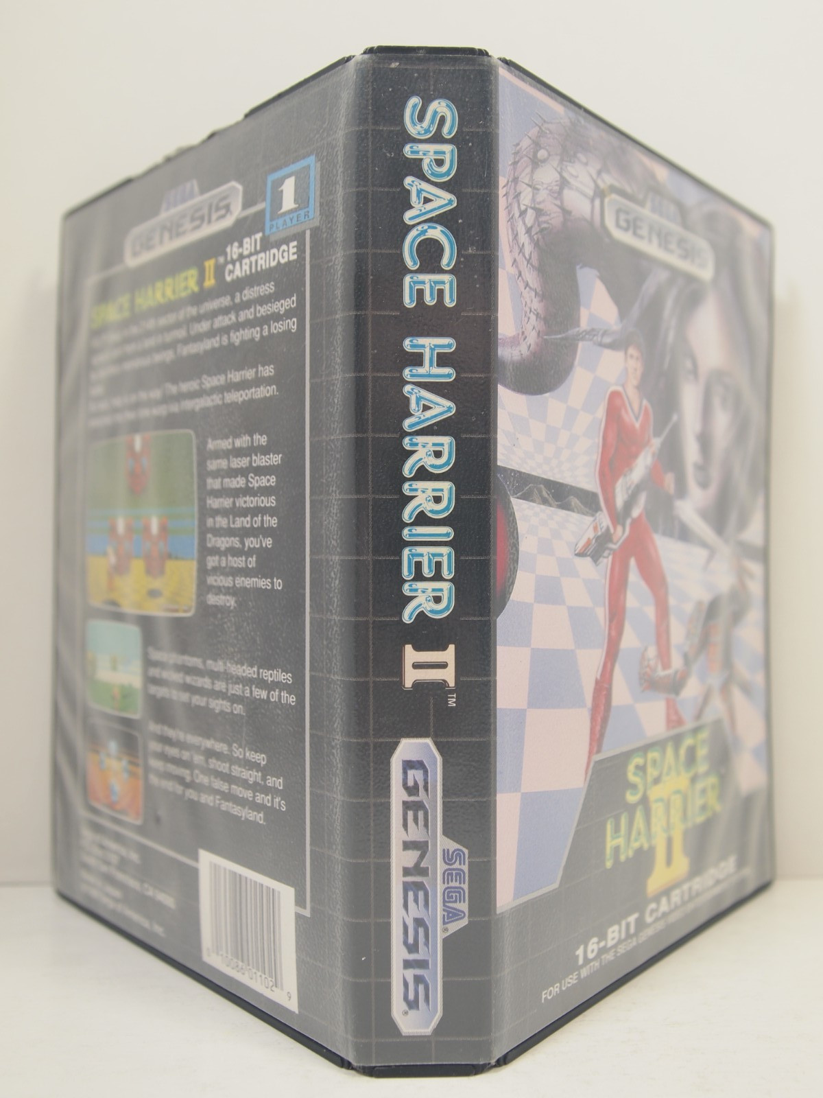 Space Harrier II 2 Case (SEGA Genesis) Authentic BOX ONLY