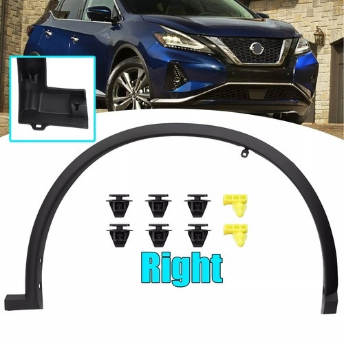 For 2015-2024 Nissan Murano Right Front Fender Flare Molding Trim Passenger Side