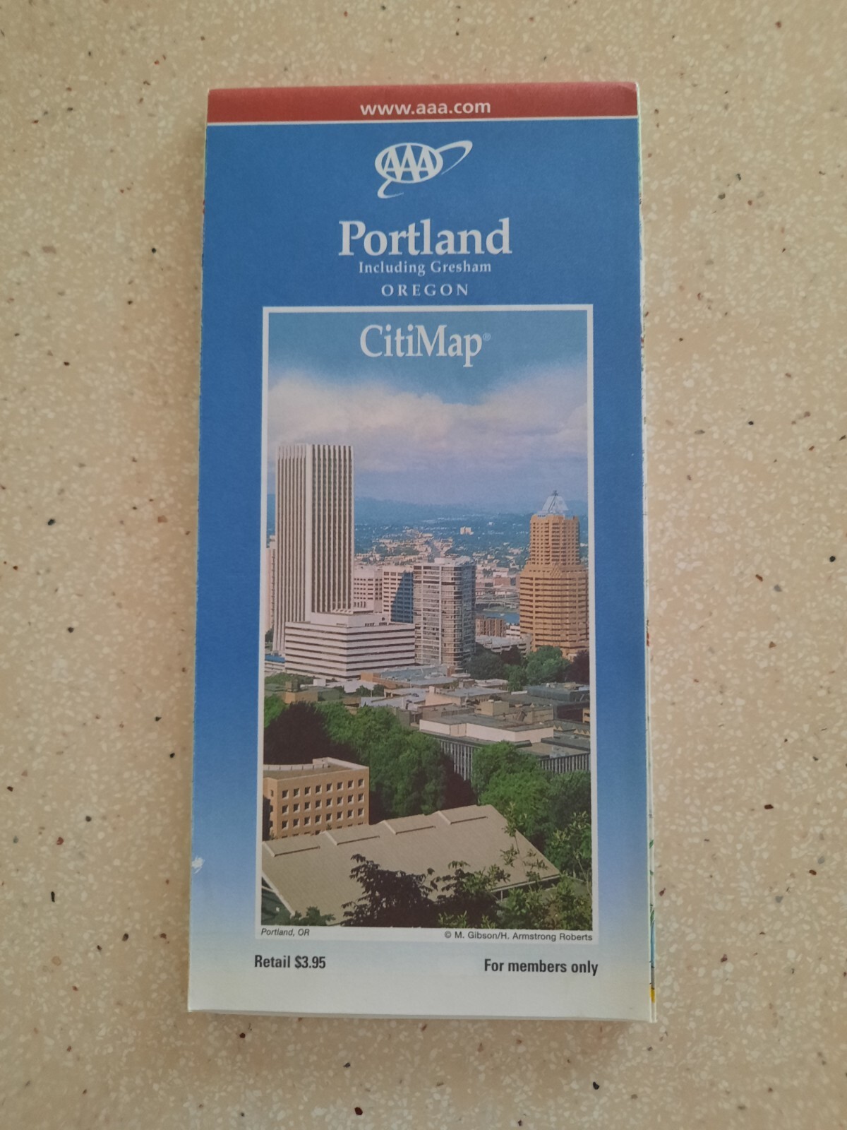 PORTLAND CITI MAP 2001-2002 EDITION - NEW EXCELLENT CONDITION