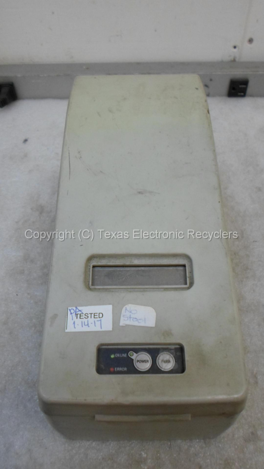 SII DPU-E247 DPU-E247-10S-E Serial Thermal Receipt Printer - NO SPOOL AC ADAPTER