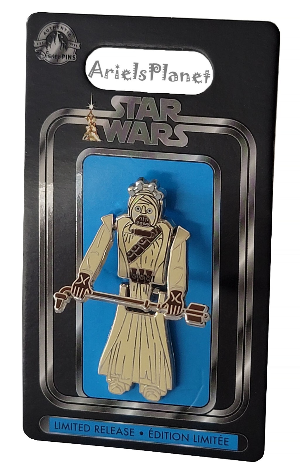 Disney Parks Star Wars Tusken Raider Sand People Moving Articulated Limited Pin