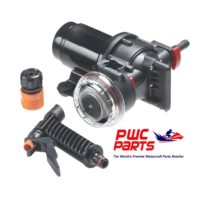 SEACHOICE Wash Down System 17851 Max 2.9 GPM @ psi 41 w/ Spray Nozzle & Strainer