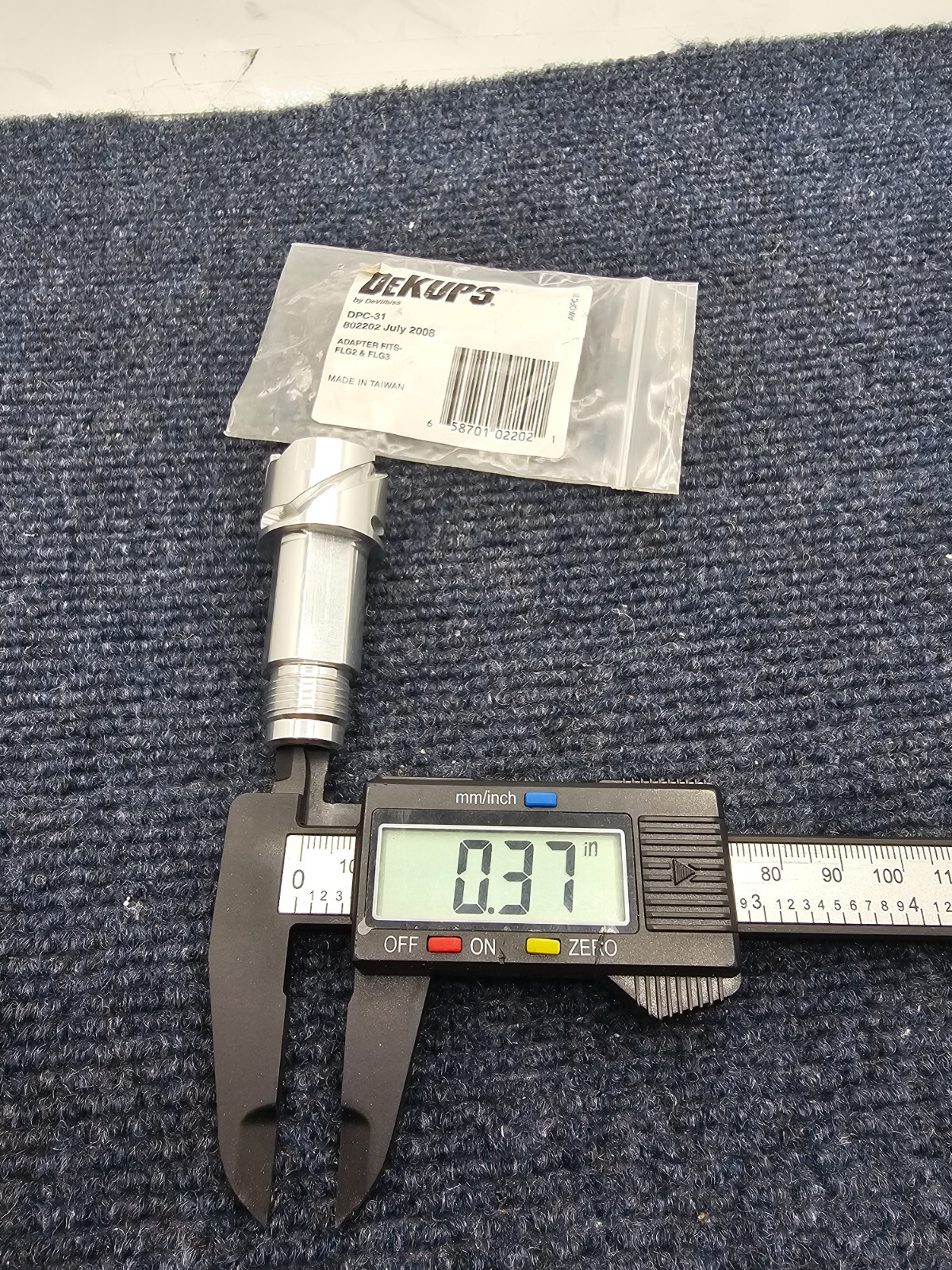 DEVILBISS DeKups DPC-31: DISPOSABLE CUP ADAPTER for FLG2 & FLG3