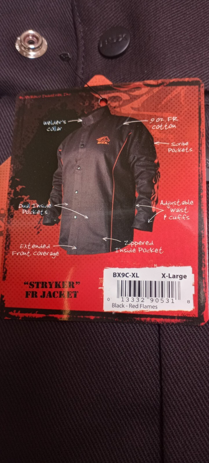 BX9C-XL Revco BSX Stryker Jacket X-Large