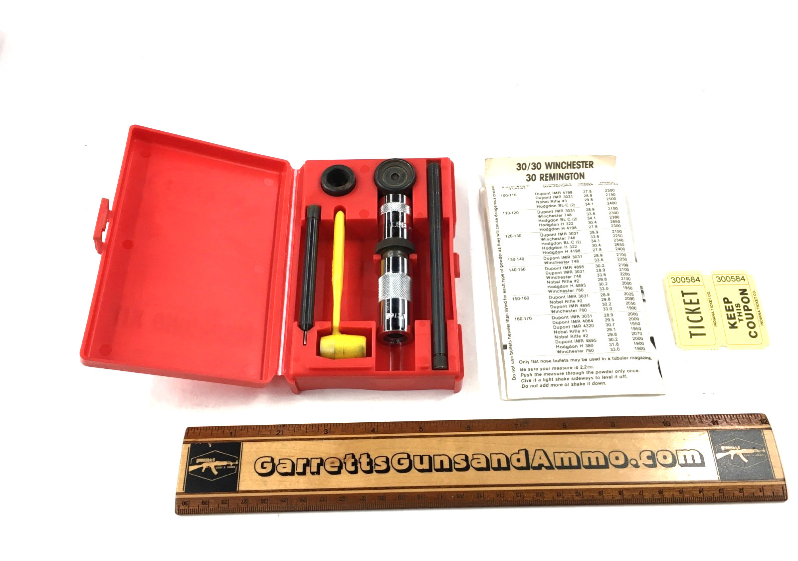 Vintage Lee Loader .30/30 Winchester hand reloading tool set complete 300584