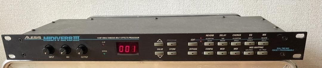 Alesis Midiverb III 16 Bit Digital Effects Processor Fully Working Free Ship