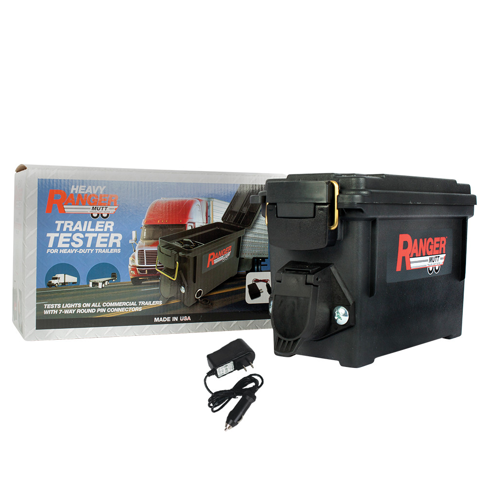 Heavy Ranger MUTT® (7-Way Round Pin Style) HD Trailer Tester Lights