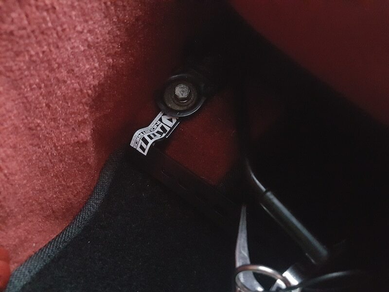 Honda S2000 Fire Extinguisher Bracket