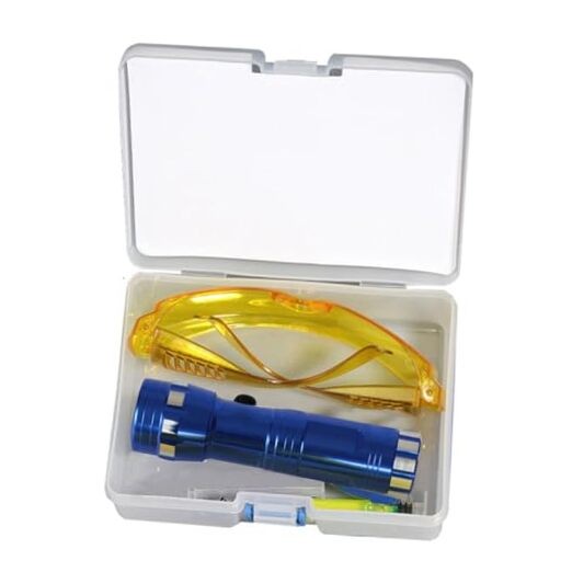 Leak Detector Kit, Fluorescent Protective Glasses Air Conditioning Accurate