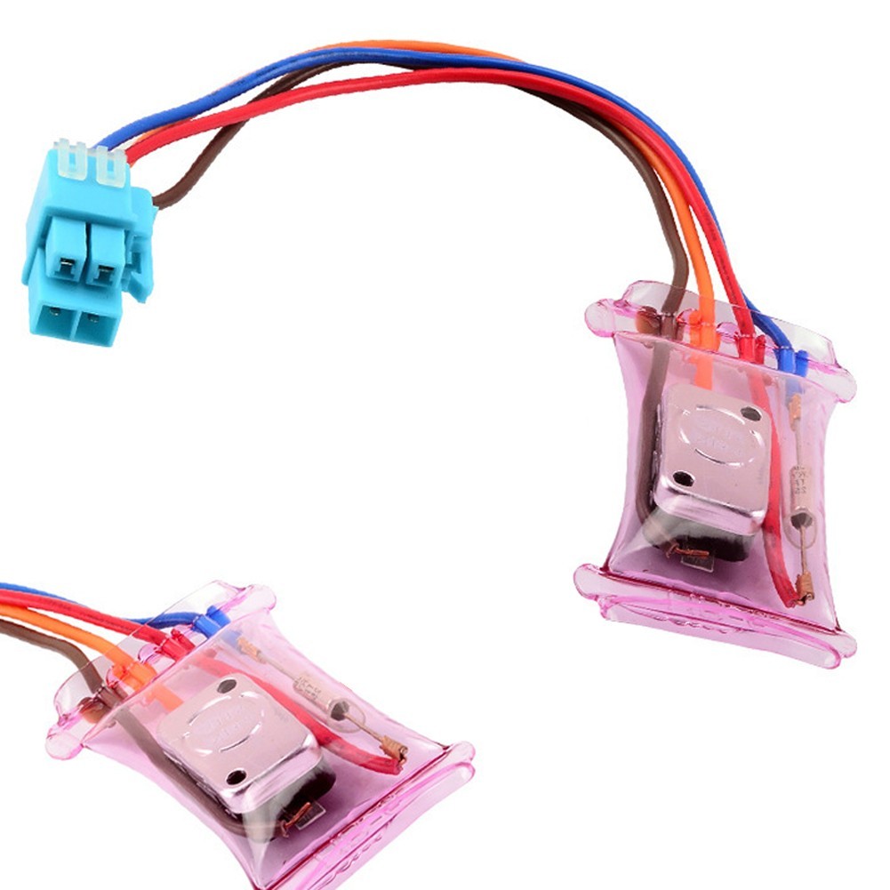 Bimetallic Construction Defrost Thermostat for Refrigerators 4 Wire 7 Degrees