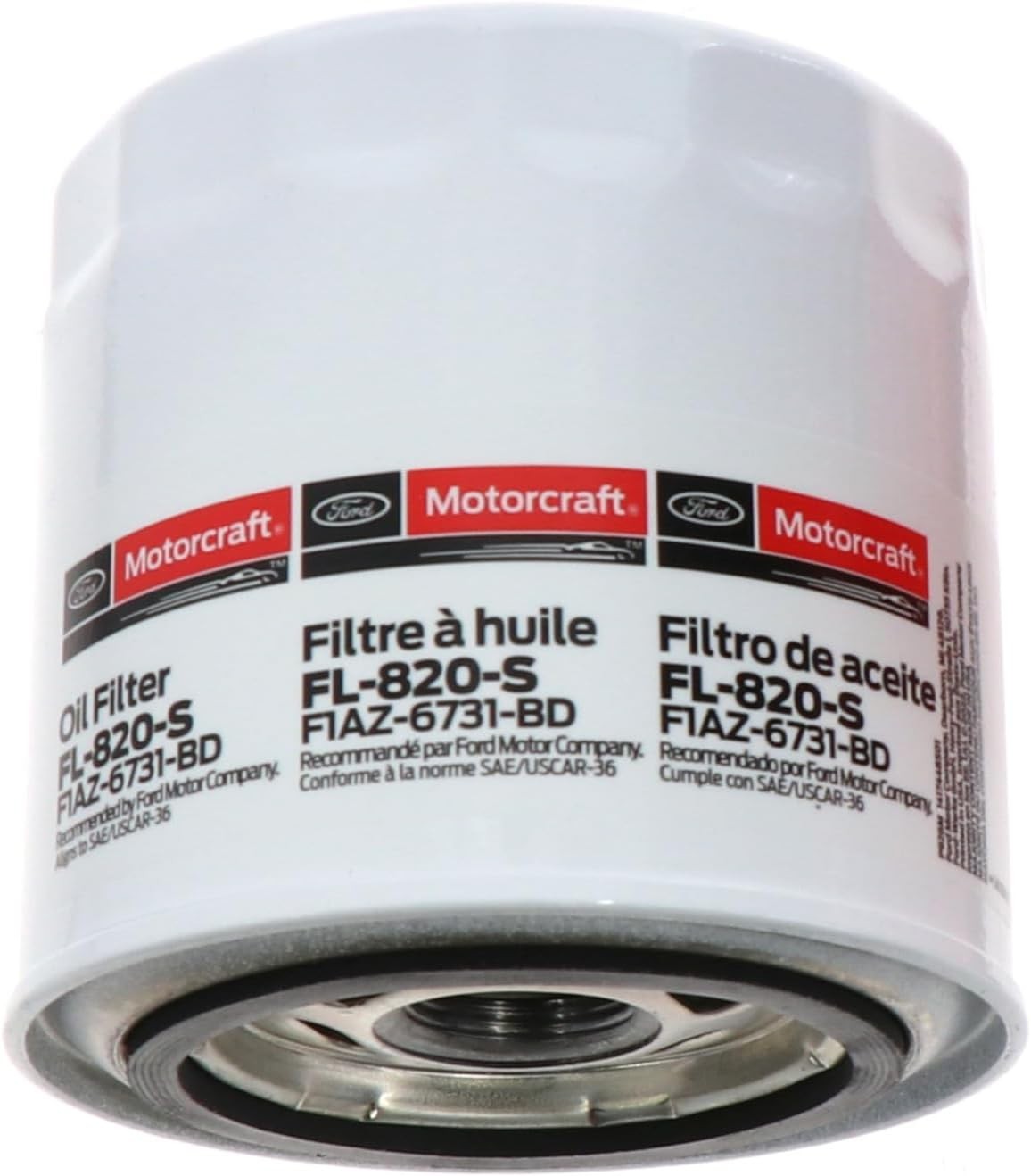 Motorcraft FL-820-S Oil Filter 1 Count (Pack of 1)