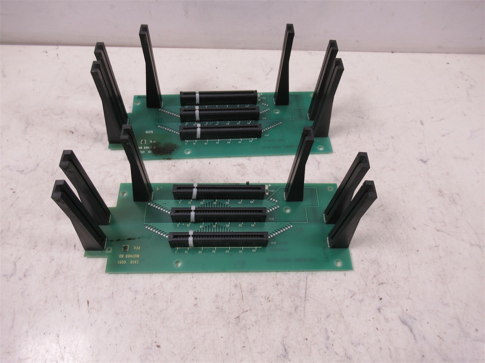 Lot of 2 C6180051 Mother Boards for Perkin Elmer Lambda 3B Spectrophotometer