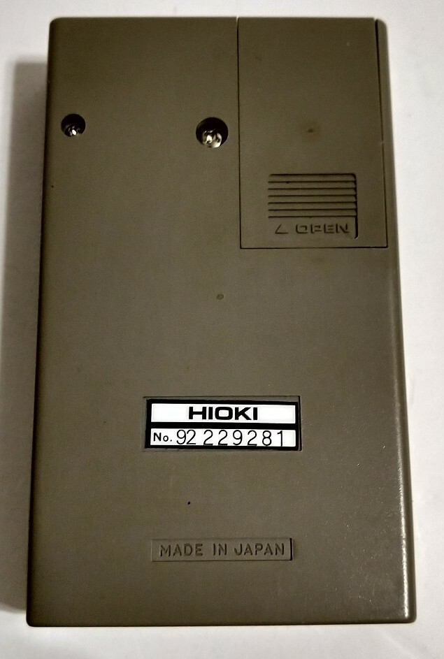 Hioki 3412 Temperature HiTester Thermometer Celsius w/ Probe & Soft Case TESTED