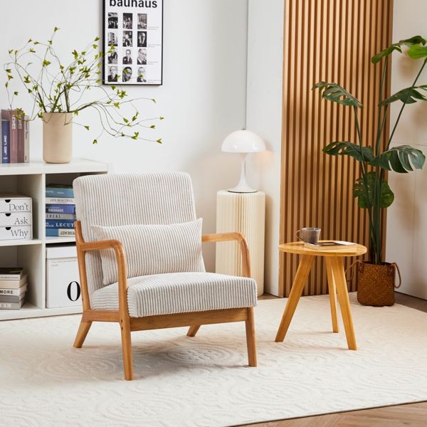 Ergonomic Rubberwood Dining Chair – Modern & Sustainable Design