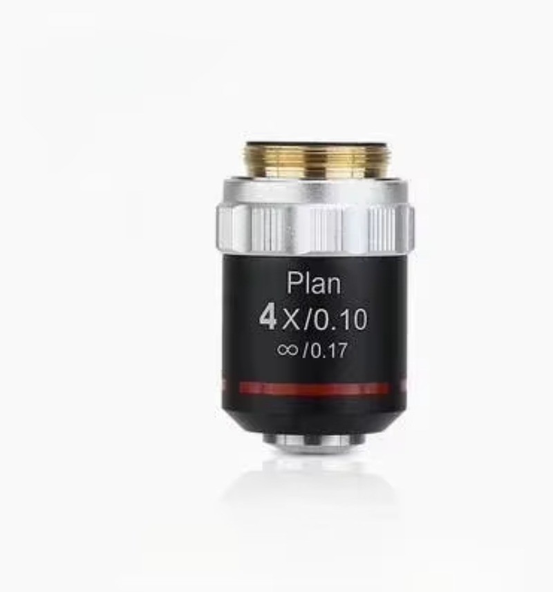 Phenix Plan Infinity 4X/0.10 Achromatic Objective Lens for 195 Microscope