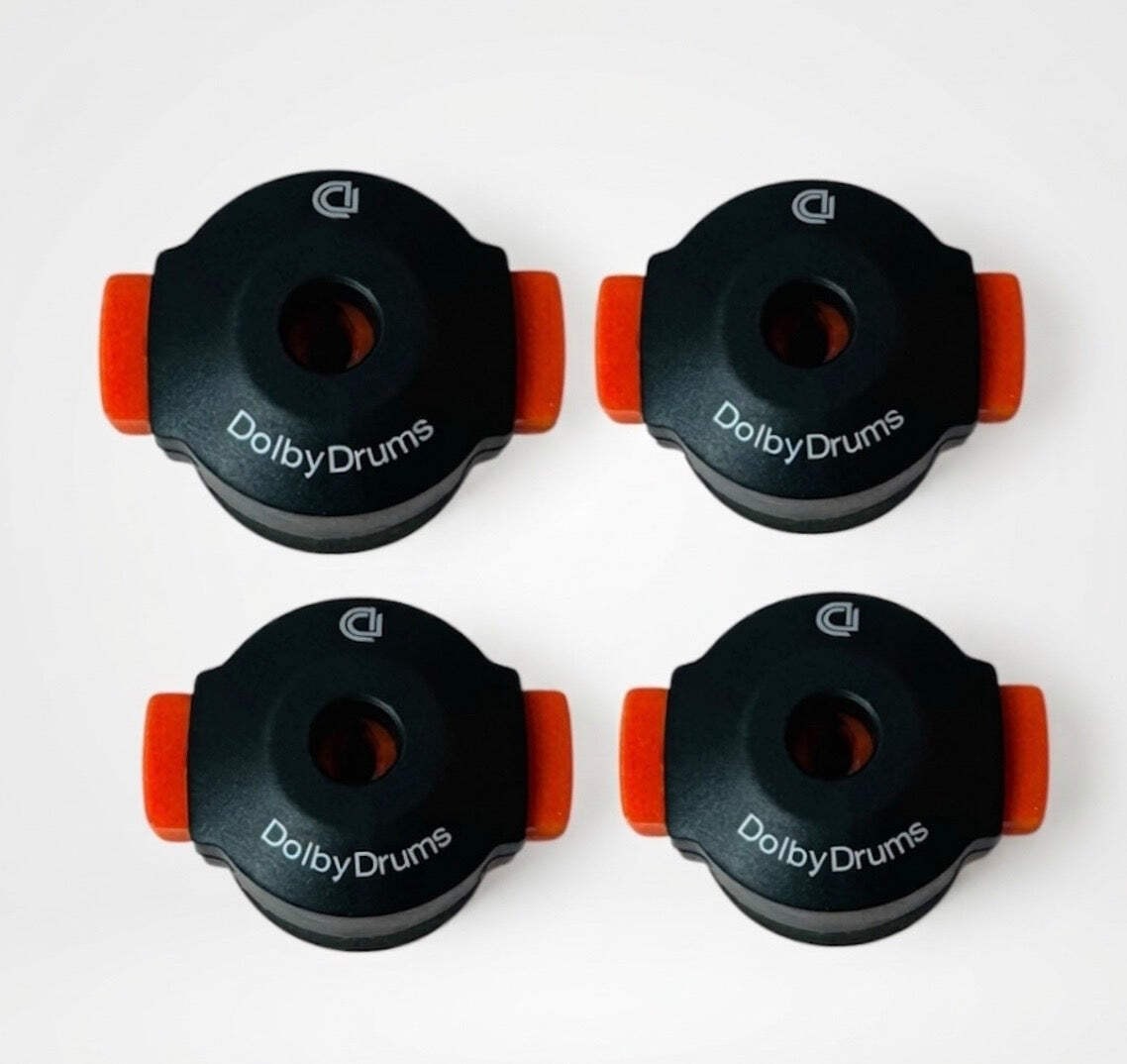 Dolby Quick Release Mount 8mm Cymbal Wing Nut w Foam Felt Washer