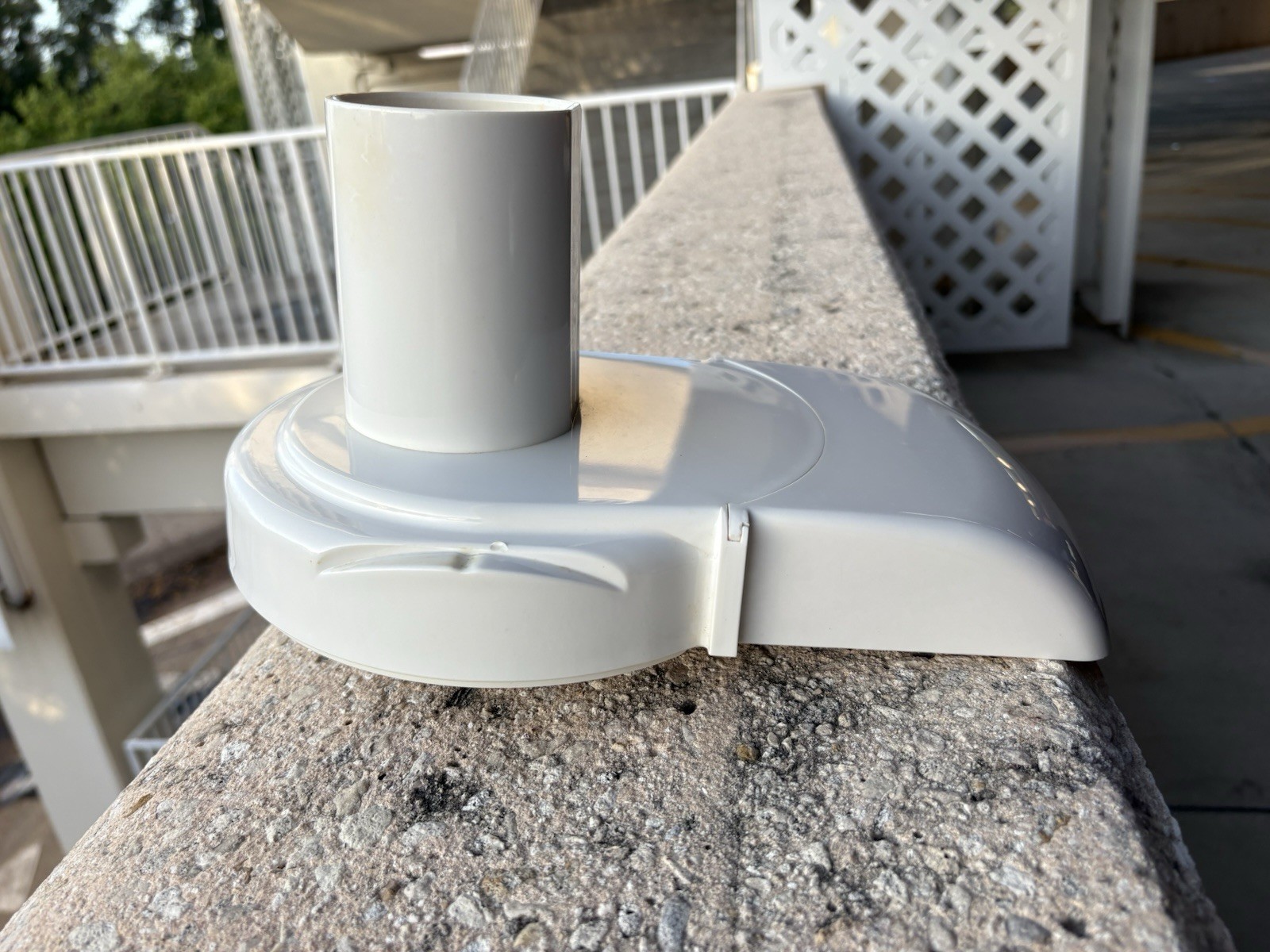 Jack LaLanne's Power Juicer Replacement Part CL-003AP  Top Part white