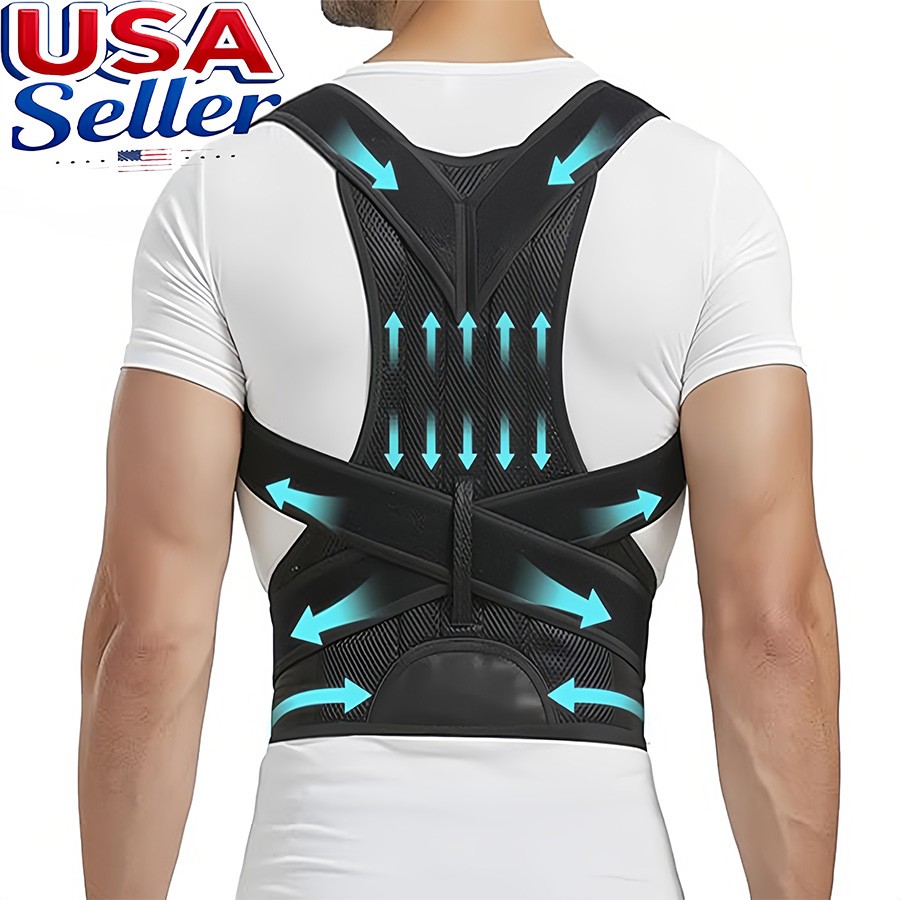 Posture Corrector Full Spine Support-Neck,Shoulder,Clavicle - Back Pain Relief