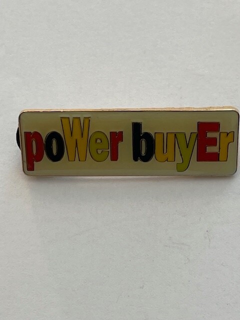 Power Buyer Vintage Fantasy Pin (D9)