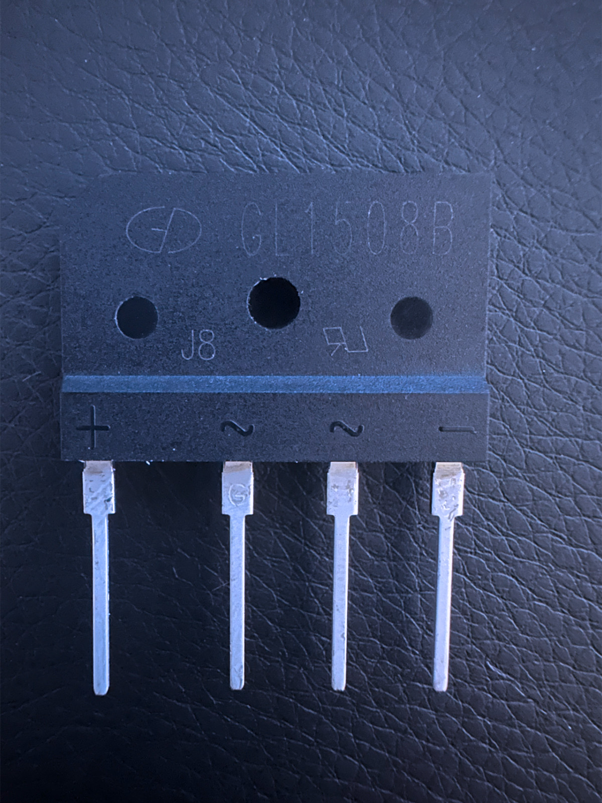 2X | 5X | 10X GL1508B SECOS Glass Passivated Bridge Rectifier 1-Ph 800V 15A GBJ