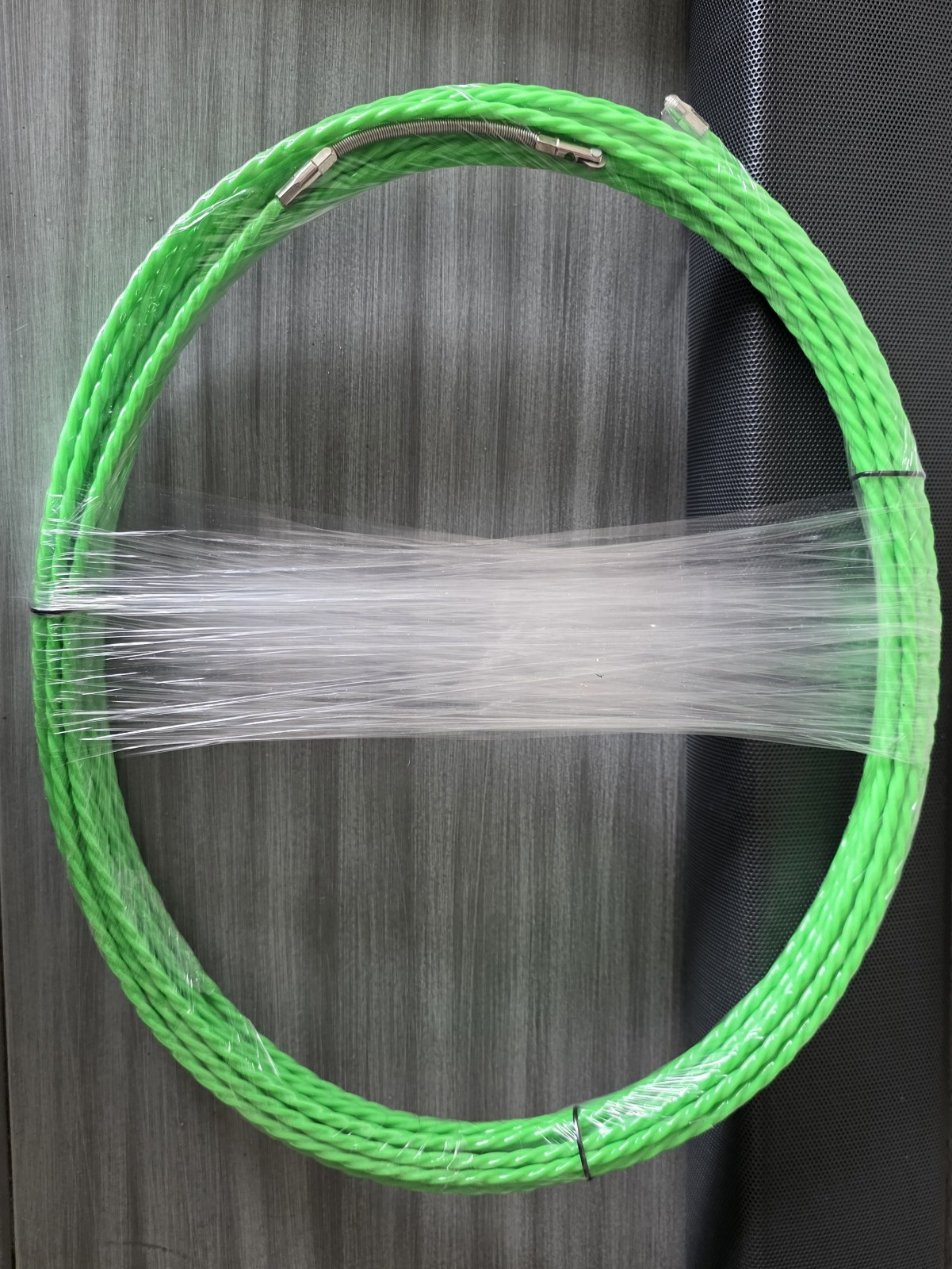 15m Fishing Tape Electrical Wire Threader Wire Puller for Pulling Wire Line,D4.5
