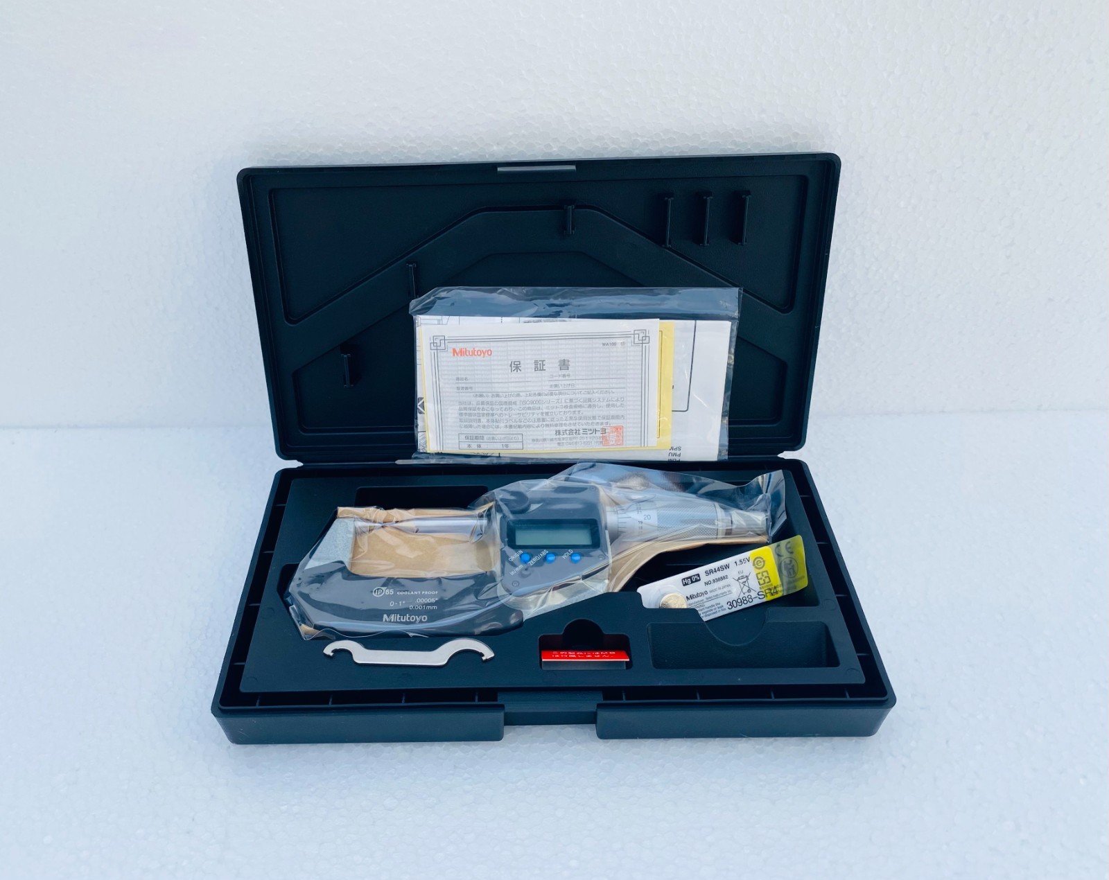 Mitutoyo 342-361-30 Digimatic Point Micrometer 0"- 1"/25.4mm